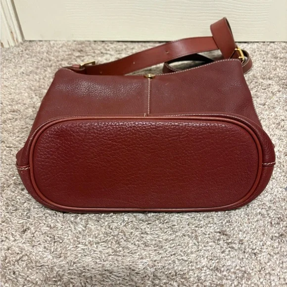 Burberry leather haymarket bucket bag magnetic closure authentic vintage EUC - Picture 14 of 17